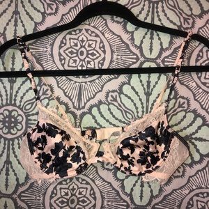 Free people silk lace bra